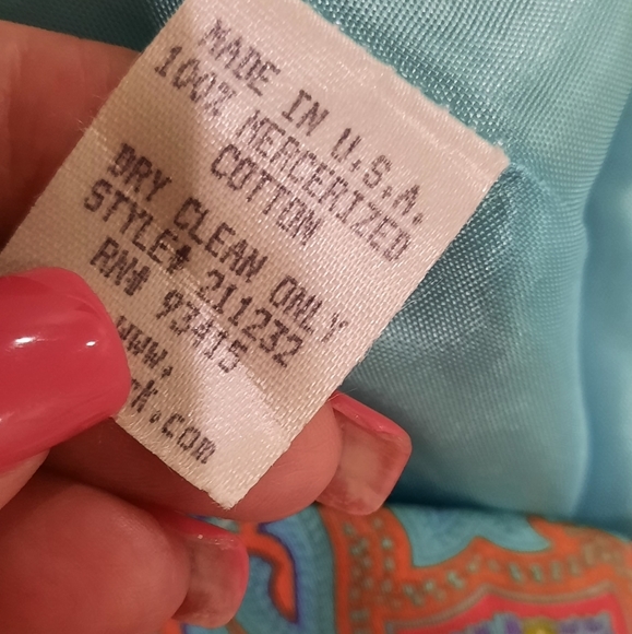 Trina Turk Geometric Kaleidoscope Halter Dress. - Picture 5 of 10